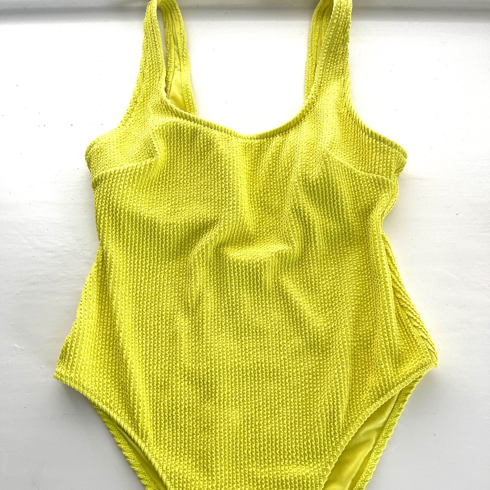 Yellow One Piece Worn Once